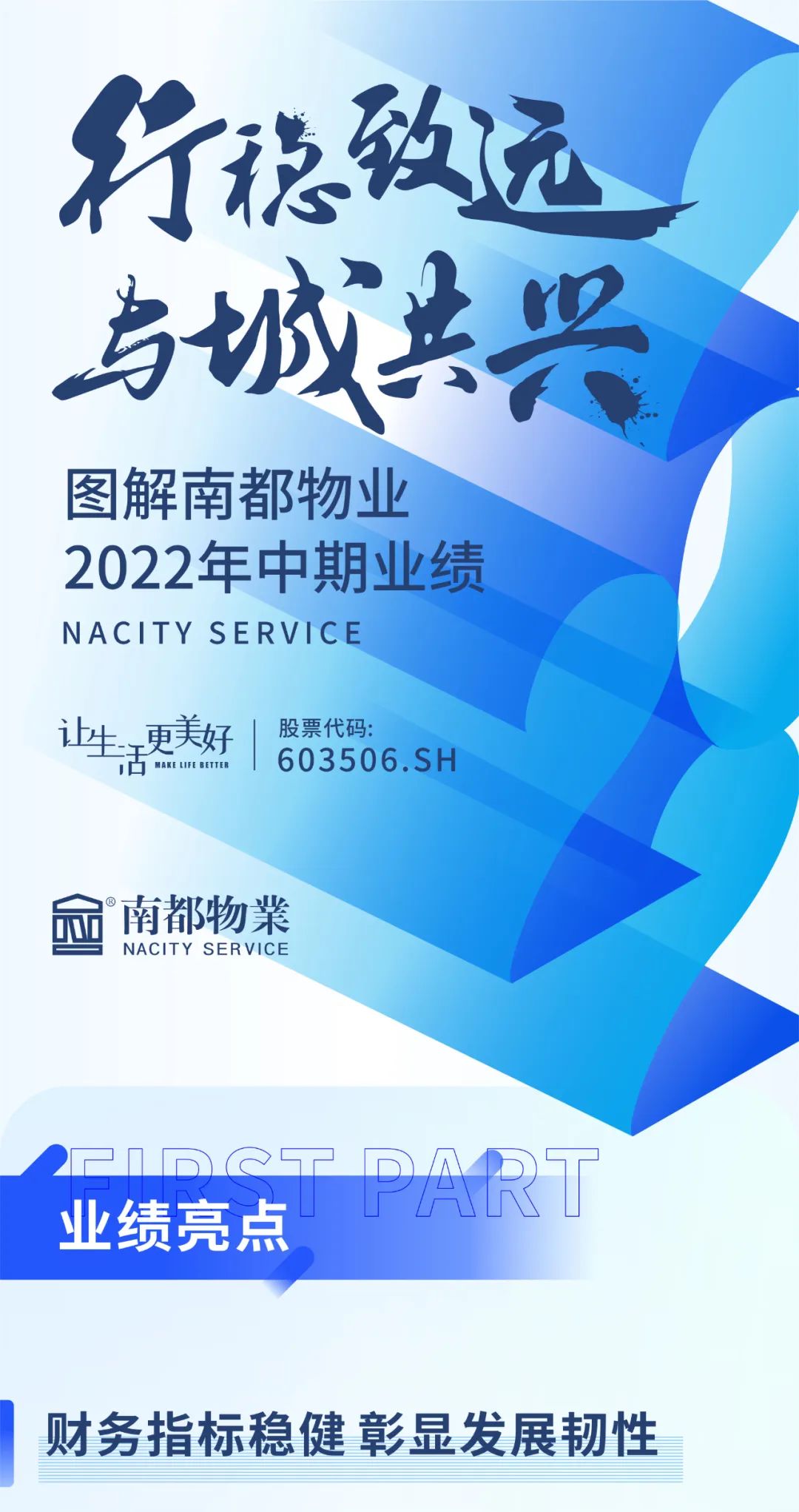 行稳致远 与城共兴 | 图解DB视讯
2022年中期业绩